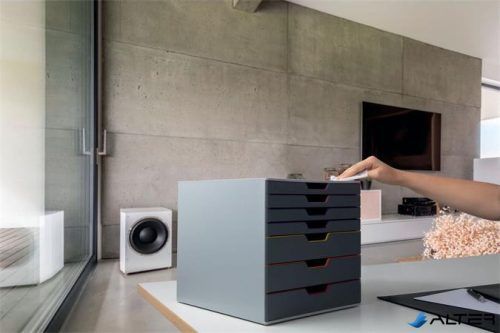 Tisztítókendő, műanyag felületre, 100 db, DURABLE 'SUPERCLEAN BOX 100'