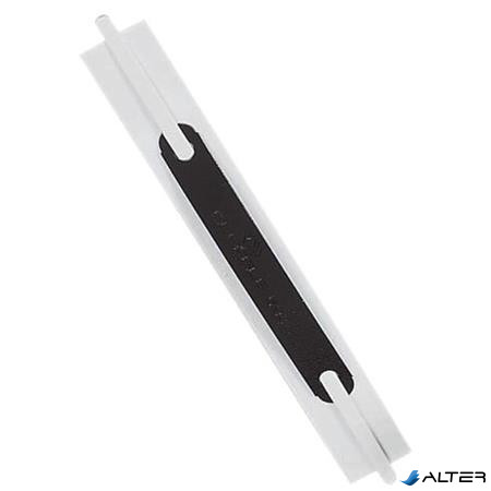 Lefűzőlapocska, öntapadó, PP, DURABLE, "FLEXIFIX®", fehér