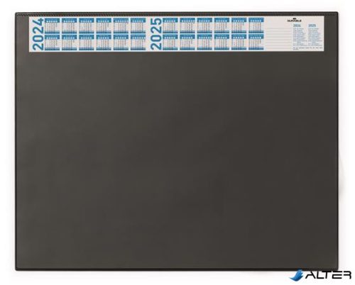 Könyökalátét, 650x520 mm, éves kalendárral, DURABLE, áttetsző