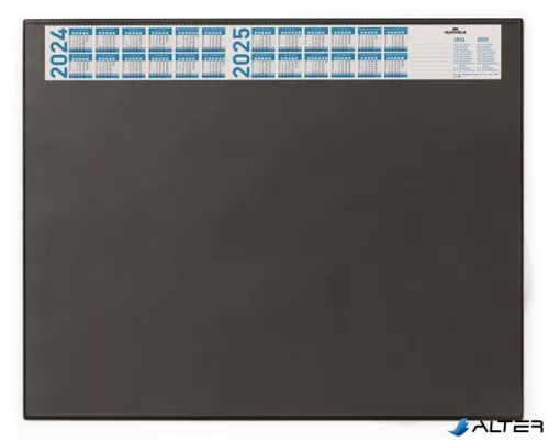 Könyökalátét, 650x520 mm, éves kalendárral, DURABLE, áttetsző