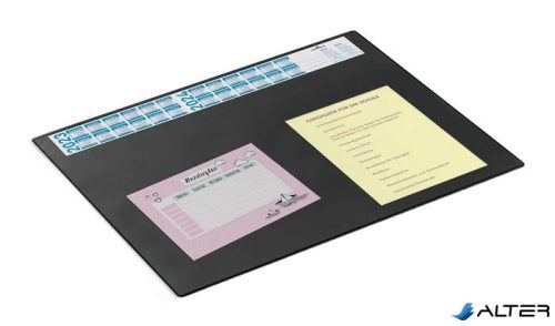 Könyökalátét, 650x520 mm, éves kalendárral, DURABLE, áttetsző