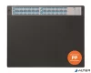 Könyökalátét, 650x480 mm, éves naptárral, DURABLE, fekete