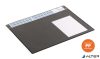Könyökalátét, 650x480 mm, éves naptárral, DURABLE, fekete