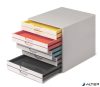 Irattároló, műanyag, 10 fiókos, DURABLE "VARICOLOR® 10", fehér