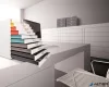 Irattároló, műanyag, 10 fiókos, DURABLE "VARICOLOR® 10", fehér