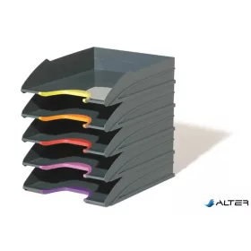   Irattálca szett, műanyag, 5 részes, DURABLE "VARICOLOR® 5"