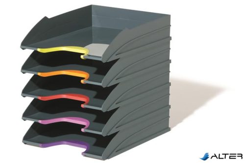 Irattálca szett, műanyag, 5 részes, DURABLE "VARICOLOR® 5"