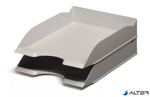 Irattálca, műanyag, DURABLE "Eco", szürke
