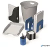 Iratpapucs, műanyag, 73 mm, DURABLE "Eco", fekete