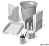 Iratpapucs, műanyag, 73 mm, DURABLE "Eco", szürke