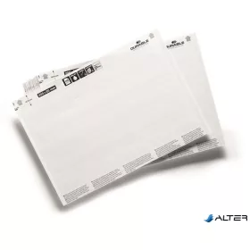 Betétlap, 200x17 mm, DURABLE, fehér