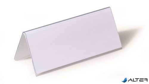 Névtábla tartó, asztali, 61/122x150 mm, DURABLE