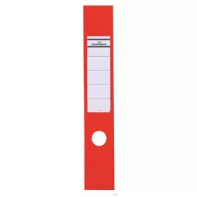   Gerinccímke, iratrendezőhöz, öntapadó, 60x390 mm, DURABLE "ORDOFIX®", piros