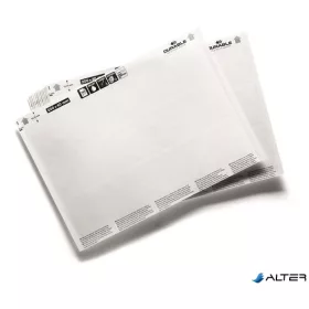 Betétlap, 200x37 mm, DURABLE, fehér