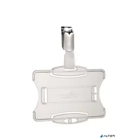   Azonosítókártya-tartó, akril, nyitott, csíptetővel, DURABLE