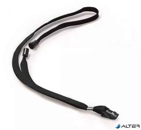 Nyakbaakasztó, klippel, DURABLE, fekete