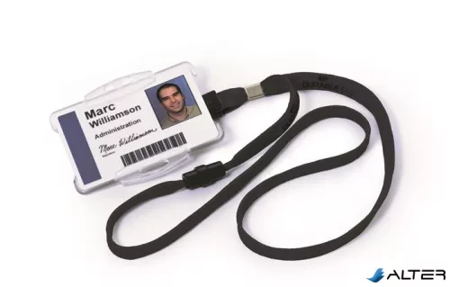 Nyakbaakasztó, klippel, DURABLE, fekete