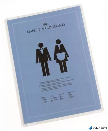 Hideglamináló fólia, A4, öntapadó, DURABLE "Sealit®"