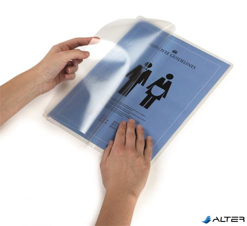 Hideglamináló fólia, A4, öntapadó, DURABLE "Sealit®"