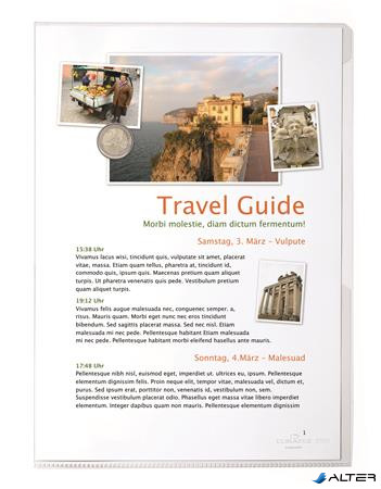 Hideglamináló fólia, A4, öntapadó, DURABLE "Sealit®"