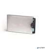 Bankkártyatartó, 1 db-os, RFID védelemmel, DURABLE, ezüst