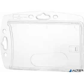 Azonosítókártya-tartó, akril, zárt, DURABLE