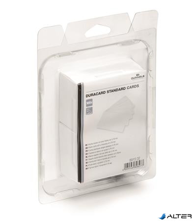 Sztenderd azonosítókártya, 0,76 mm, DURABLE "DURACARD"