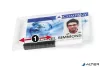 Azonosítókártya-tartó, 1 kártyához, zárt, DURABLE "PUSHBOX", áttetsző