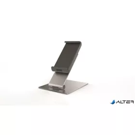 Tablet tartó állvány, asztali, DURABLE, ezüst
