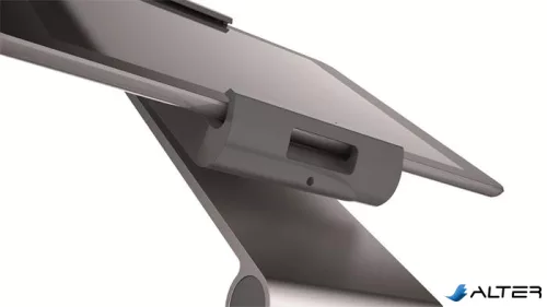 Tablet tartó állvány, asztali, DURABLE, ezüst