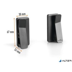 Tablet tartó szett, fali, DURABLE "VISIOCLIP"