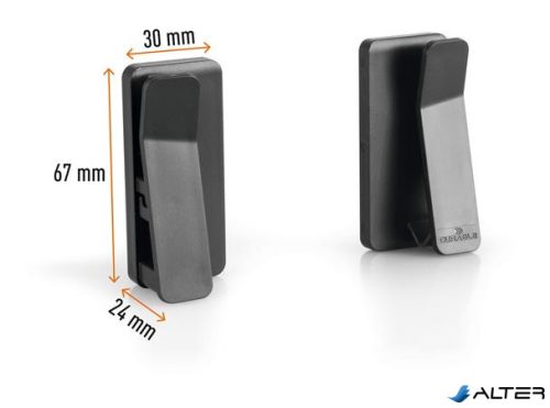Tablet tartó szett, fali, DURABLE "VISIOCLIP"
