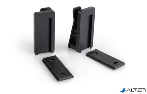 Tablet tartó szett, fali, DURABLE "VISIOCLIP"