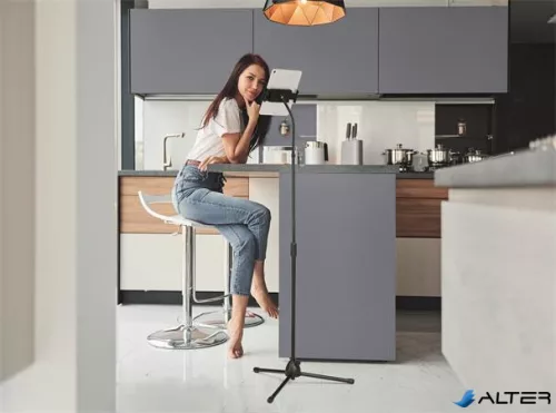 Tablet tartó állvány, padló, DURABLE 'TWIST FLOOR'