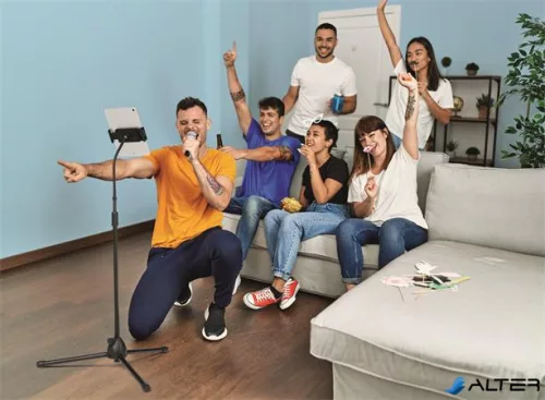 Tablet tartó állvány, padló, DURABLE 'TWIST FLOOR'