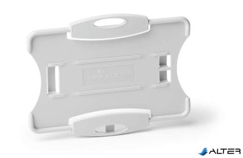 Azonosítókártya-tartó, 1 db-os, DURABLE "ECO", szürke