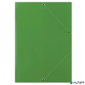 Gumis mappa, karton, A4, DONAU "Standard", zöld