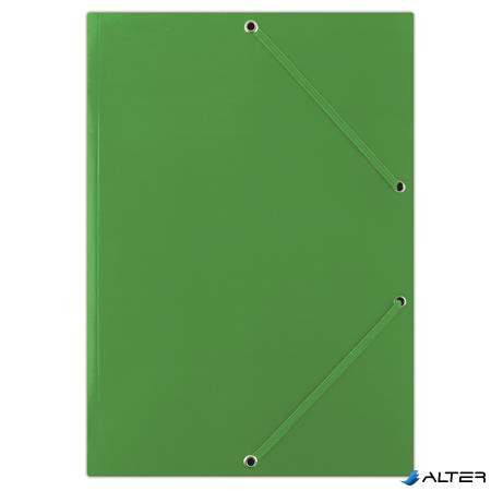 Gumis mappa, karton, A4, DONAU "Standard", zöld