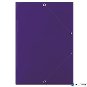 Gumis mappa, karton, A4, DONAU 'Standard', kék