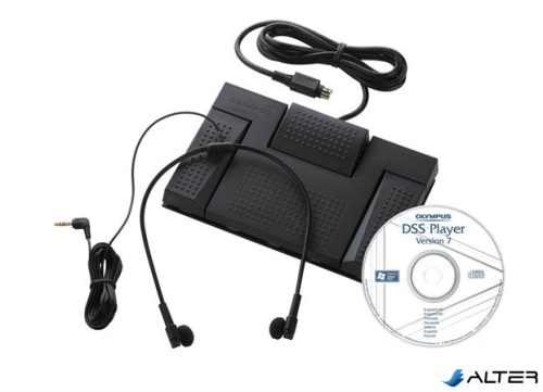 Átjátszó készlet (lábpedál,fülhallgató, DSS Player Standard átírómodul), OLYMPUS 'AS-2400'