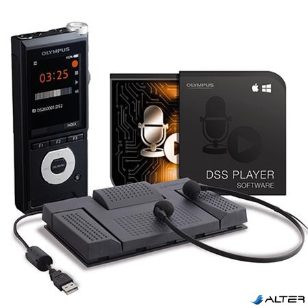 Diktafon és átjátszó készlet, DS-2600+AS-2400, OLYMPUS 'Starter kit'