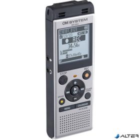   Diktafon, digitális, 4 GB memória,OM SYSTEM 'WS-882', ezüst