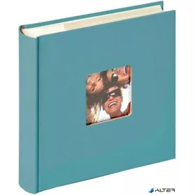   Fotóalbum, 200 fotó, 10x15 cm, "Walther Fun", türkizkék