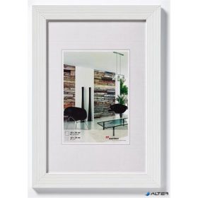 Képkeret, fa, 20x30 cm, "Grado" fehér