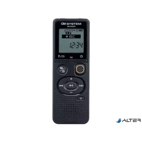   Diktafon, digitális, 4 GB memória, OM SYSTEM "VN-541PC", fekete