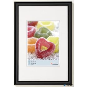 Képkeret, 20x30 cm, 'Trendstyle'fekete
