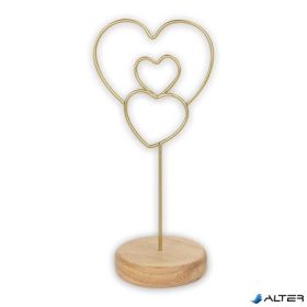 Képkeret, fém, "Zep Marzia", arany