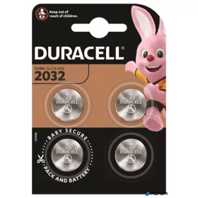 Gombelem, CR2032, 4 db, DURACELL