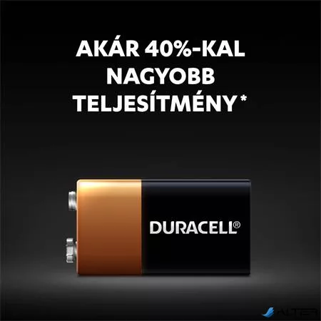 Elem, 9V, 1 db, DURACELL 'Basic'