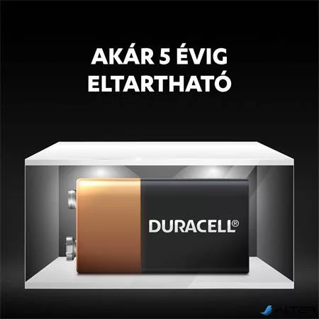 Elem, 9V, 1 db, DURACELL 'Basic'